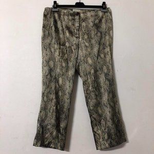 Snakeskin pants